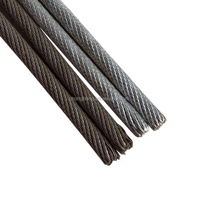قیمت خوب Ungalvanized 6*24 7FC Steel Wire Rope 200M/COIL Long-Lasting and Industrial-Grade Construction آنلاین
