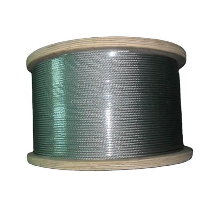 قیمت خوب سفارشی سازی فولاد درجه فولاد ضد زنگ AISI304/316 1x7 1x19 1x37 کابل Inox 1mm 2mm 3mm 4mm 5mm 6mm 7mm کابل فولاد آنلاین