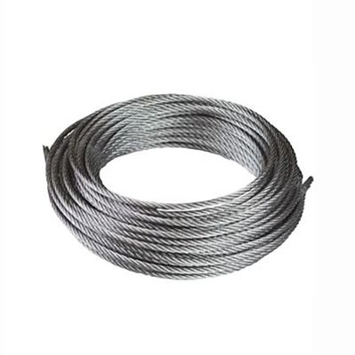 قیمت خوب GB Standard 6*12 7FC 300m Coil Galvanized Steel Wire Rope for Bunding 5mm Diameter and 3mm-20mm Diameter آنلاین