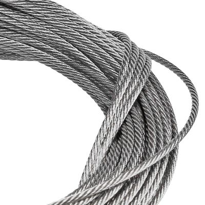 قیمت خوب Industrial Grade AISI 304 7x7 3mm Stainless Steel Wire Rope for Heat and Cold Resistance آنلاین