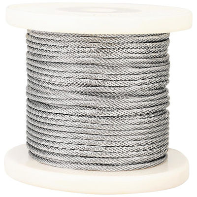 قیمت خوب 6x19 FC سیم فولادی طناب سیم 4mm/6mm/8mm فولاد ضد زنگ طناب سیم AISI304/304L/316/316L با خدمات پردازش دیگر آنلاین