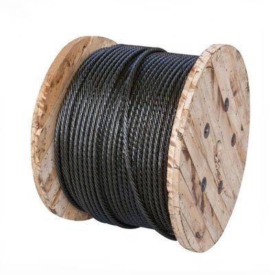 قیمت خوب Steel Wire Rope 6x12 FC Non-Alloy Bright Line Contacted Ungalvanized Strand آنلاین