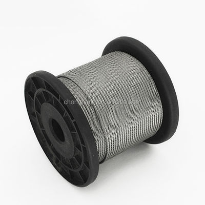 قیمت خوب 7x19 316 Stainless Steel Wire Rope for Durable and Corrosion-Resistant Solutions AISI 201/304/316 Steel Wire Cable آنلاین