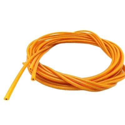 قیمت خوب 12mm 1x19 Transparent PVC Coated Stainless Steel Wire Rope AISI 201/304/316 Cable Tolerance ±0.02 for Clothesline and Easy آنلاین