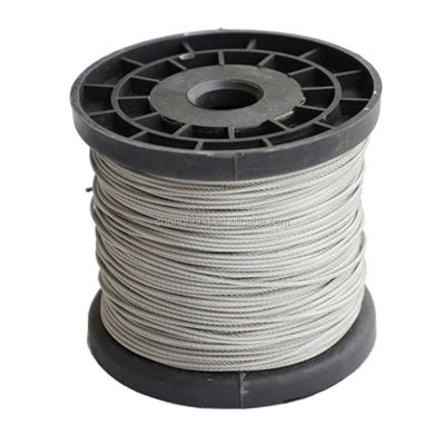 قیمت خوب 6x37 Non-rotation-resistant Stainless Steel Cable Ropes Length 500m/reel for Crane Wire Ropes C Content % 0.08 آنلاین