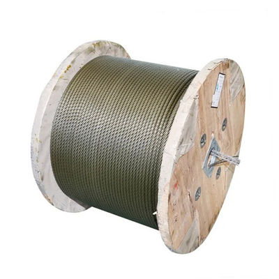 قیمت خوب 70 میله فولاد با کربن بالا سیم مرد گالوانیزه با خواص مکانیکی عالی ASTM A475 رشته فولاد کلاس A 1x7 آنلاین