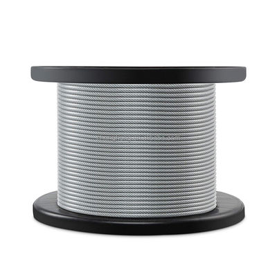 قیمت خوب تحمل ± 1٪ پی وی سی پوشش سیم فولاد 1/8 