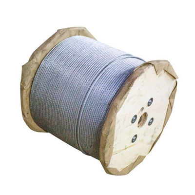 قیمت خوب طناب فولادی گالوانیزه 6*12 6*7 6*19*6*37 برای ساخت و ساز سنگین و همه کاره آنلاین