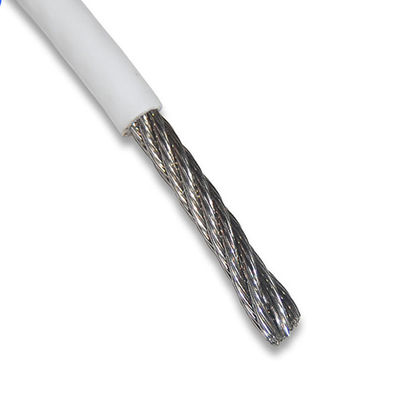 قیمت خوب طناب فولادی ضد زنگ با روکش نایلون با استحکام کششی بالا 304 7*7 0.6MM-0.8MM 0.6MM-0.9MM برای کاربردهای سنگین آنلاین