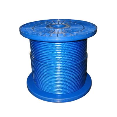 قیمت خوب کابل فولادی 1/8 اینچ-3/16 اینچ 7x7 OEM با روکش وینیل به رنگ های قرمز، زرد، سبز، آبی، سفید آنلاین