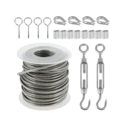 قیمت خوب خدمات پردازش سایر کابل های فولادی کشش بالا سیم گالوانیزه / غیر گالوانیزه برای ماشین بلند 8X19s FC 9X19s FC آنلاین