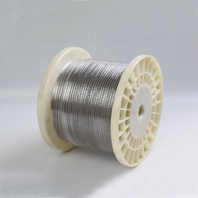 قیمت خوب 1*19 سیم های کابل فولادی ss304 ss316 0.9mm کابل های فولادی برای مقاومت عالی در برابر خوردگی و فرسایش آنلاین