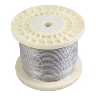 قیمت خوب 6*24 سیم بکسل فولادی سیم 6x24 ss304 ss316 Inox کابل سیم فولادی ضد زنگ برای کاربردهای سنگین آنلاین