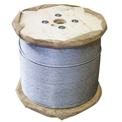 قیمت خوب 7*7 7*19 آسانسورها سیم های کابل فولادی با مواد غیر آلیاژ و قدرت بالا آنلاین