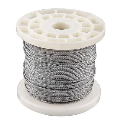 قیمت خوب سفارشی سازی قطر فولاد ضد زنگ 316 سیم طناب 1x7 ss304 ss316 کابل Inox برای نیازهای کابل ورزشگاه آنلاین