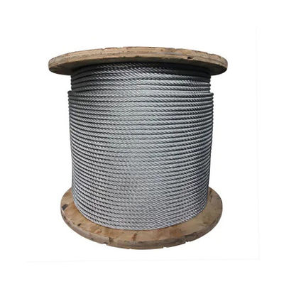 قیمت خوب طناب فولادی پرشده با پلاستیک رشته ای فشرده 16 میلی متری 17 میلی متری 18 میلی متری 6 رشته 6xk26ws-Epiwrc استاندارد AiSi با مواد غیر آلیاژی آنلاین