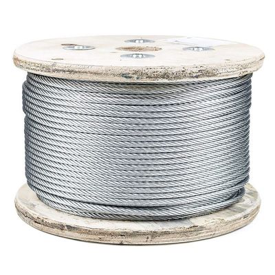 قیمت خوب کابل فولادی چند رشته ای برای خدمات پردازش دیگر طناب سیم فولادی گالوانیزه 1x7 آنلاین