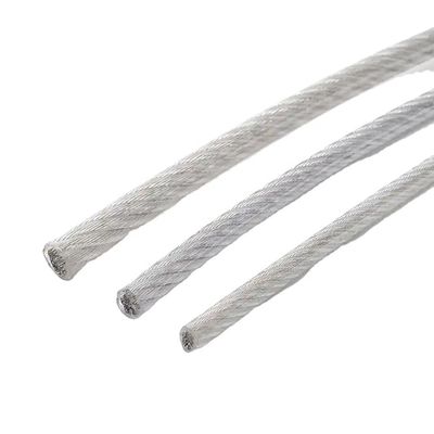 قیمت خوب 7*1 خم شدن کابل هواپیمای گالوانیزه با روکش PVC طناب سیم فولادی 1x7 1/4 اینچ 5/16 اینچ 3/8 اینچ برای خدمات پردازش خمشی آنلاین