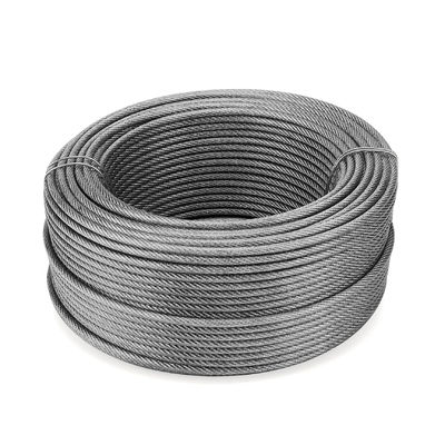 قیمت خوب کیت زیپ لاین 7X19 سفارشی کابل فولادی هواپیمایی گالوانیزه برای سایر خدمات پردازش در بازارهای B2B آنلاین