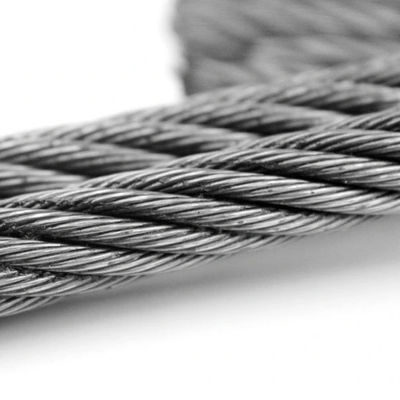 قیمت خوب 6mm 6.5mm 6*19s 6X19s Sfc 1370/1770 کابل سیم فولادی برای آسانسور آسانسور سرعت محدود گورنر طناب ±1٪ تحمل ساخت آنلاین