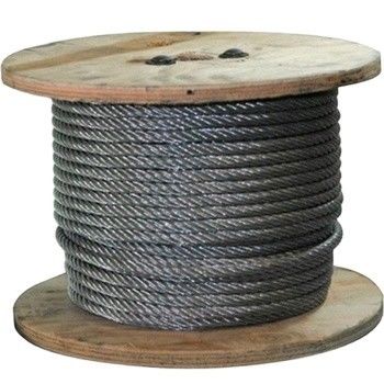 قیمت خوب ساختمان غیر آلیاژی 7x7 سیم فولادی 3/64 اینچی برای کابل هواپیمای گالوانیزه 1.19 میلی متری MIL-DTL-83420 در توزیع کننده آنلاین