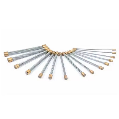 قیمت خوب 6X7 FC 7X7 گالوانیزه فولاد کربن بالا سیم فولاد رشته استاندارد ASTM و محکم برای استفاده از طناب آنلاین