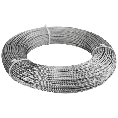 قیمت خوب سیم بکسل فولاد ضد زنگ 7X7 AISI304 AISI316 کابل هواپیما با قطر قابل تنظیم آنلاین