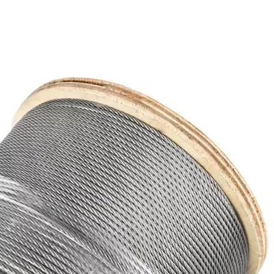 قیمت خوب DIN استاندارد 6x25fi 6x29fi 6mm-50mm سیم گالوانیزه فولاد برای جرثقیل ساخته شده از فولاد کربن آنلاین