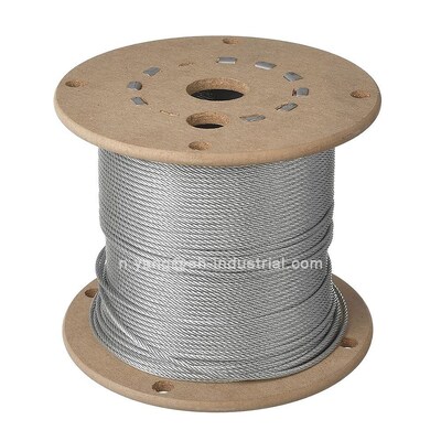 قیمت خوب 19x7 ساخت و ساز قطر 10mm سیم فولاد گالوانیزه با ± 1٪ تحمل آنلاین