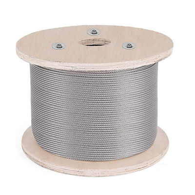 قیمت خوب 6mm Stainless 304 Cable 316 304 Stainless Steel SS Cable for Balustrade Cable Deck Rails Other Processing Service Offered آنلاین