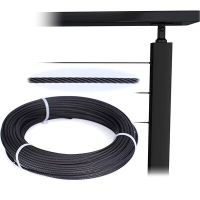 قیمت خوب لوازم جانبی سیم فولاد ضد زنگ 7x7 رشته 1/8 
