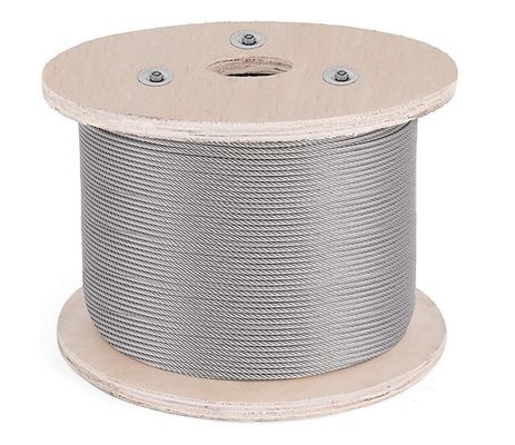 قیمت خوب ISO14001 Certified Steel Wire Rope Deck Stainless Wire Rope 1/8