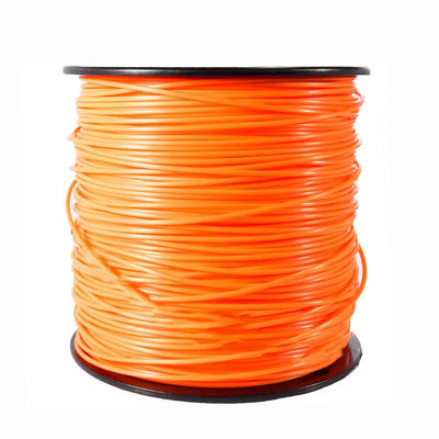 قیمت خوب دور 2.6mm 0.102'' 1kg نایلون تراش خط رولی چمن تراش خط آنلاین
