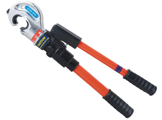 قیمت خوب ابزار پرس لوله هیدرولیک خودکار CYO-410H 35-300mm2، سر پرس کابلشو، کوپلینگ سریع، پمپ روغن 700 بار آنلاین