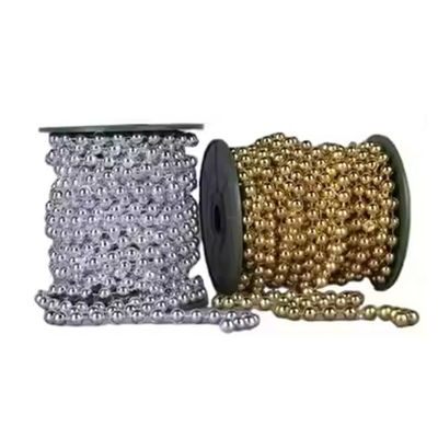 قیمت خوب 4mm Ball Chain Manufacturer Metal Colorful Customized Ball Chain For Jewelry Making Tag Chain آنلاین