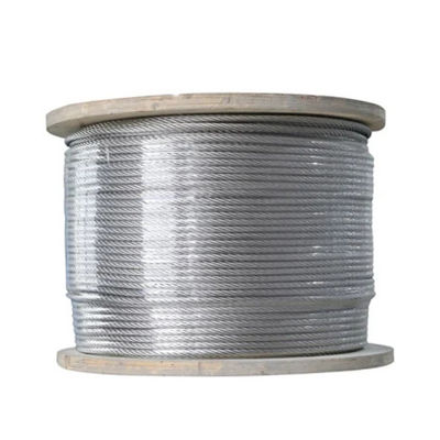 قیمت خوب طناب فولادی 3/16 اینچی 7x7 7x19 برای کیت های نرده عرشه آنلاین