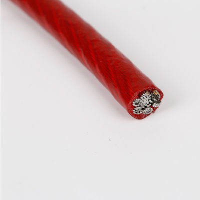 قیمت خوب 7x7 / 7x19 طناب فولادی گالوانیزه روکش PVC سیم فولادی طناب سیم سنج 5/32 اینچ تا 7/16 اینچ برای شرایط سخت آنلاین