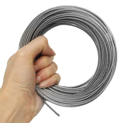 قیمت خوب 1000FT 316 Stainless Steel Cable 3 16 Inch 7x7 For Long Lasting Railing آنلاین