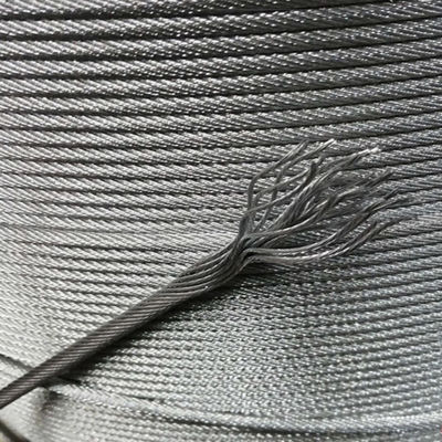 قیمت خوب کابل های هواپیمایی انعطاف پذیر و خوب با قطر 1/8 اینچ، طناب سیمی 1x19 برای سخت افزار ریل های کابلی استیل ضد زنگ نوع 316 استیل ضد زنگ آنلاین