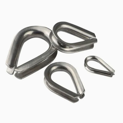 قیمت خوب European Type Heart-Shaped Wire Rope Thimble with Manufacturers Fastener Stainless Steel آنلاین