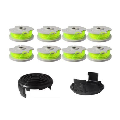 قیمت خوب 20 فوت 0.080 اینچ خط اصلاح کننده رشته ای برای علف زن، خط لبه زن، قطعات، شارژ مجدد، تغذیه خودکار با روکش (8 قرقره) آنلاین