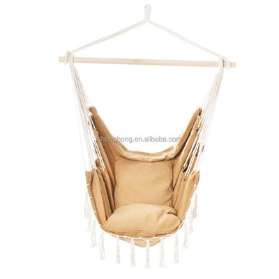 قیمت خوب Outdoor Indoor Cotton Poly Hammock Garden Backyard Hammock آنلاین