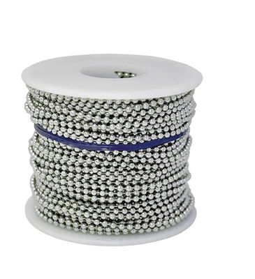 قیمت خوب زنجیر توپ استیل ضد زنگ با روکش پولیش شده و اندازه 4.5*6 میلی‌متر برای کاربردهای سفارشی آنلاین