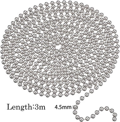 قیمت خوب Extension Roller Shade Bead Chain Extender with 10 Pieces Matching Connector for Window Blind Vertical Replacement آنلاین