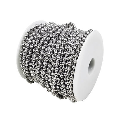 قیمت خوب Ball Chain Spool Stainless Steel 304 with 100 Clasps for DIY Projects آنلاین