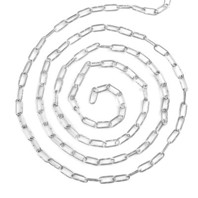 قیمت خوب زنجیر استیل ضد زنگ سنگین با مقاومت در برابر زنگ زدگی و خوردگی، بار کاری ایمن و طراحی زنجیر بلند بسته دو سر آنلاین