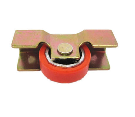 قیمت خوب رولر درب و پنجره گالوانیزه نایلون V Groove زینک پوشانده چرخ پنجره کشویی برای پاناما آنلاین