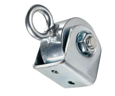 قیمت خوب Universal Swing Hardware Accessories Steel Pulley With Ring آنلاین