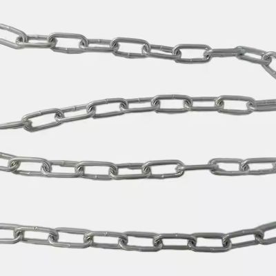قیمت خوب 3mm عمده فروشی کیفیت بالا Q235 جوش زنک گالوانیزه لینک زنجیره ای برای خارج از منزل آنلاین