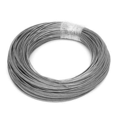 قیمت خوب Non-Alloy 1x7 7x7 7x19 Stainless Steel Wire Rope Cable for Various Uses آنلاین